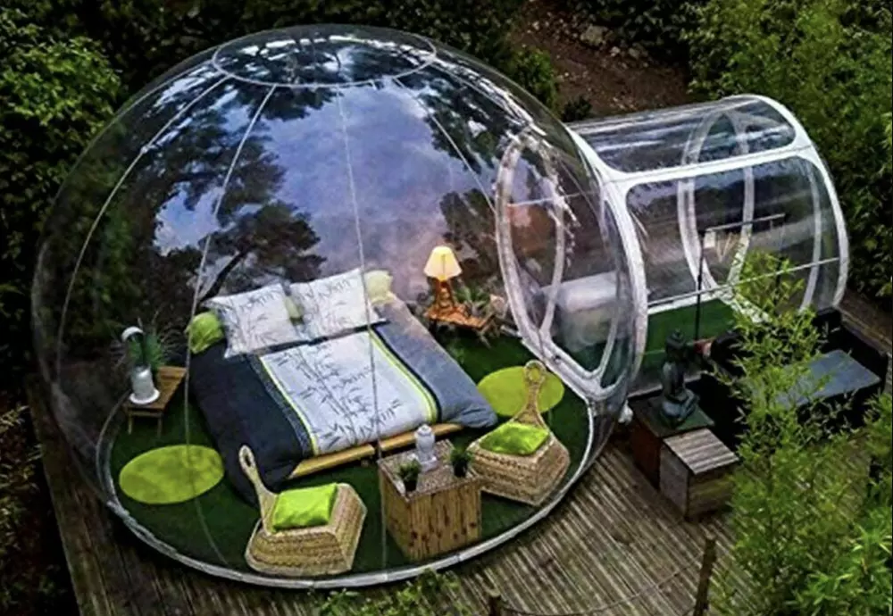 high quality inflatable bubble dome tent